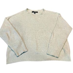 Vera Moda Ribbed Women's Light Green Sweater